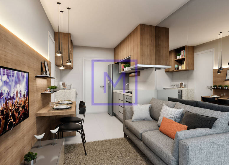 Apartamento, 2 quartos, 35 m² - Foto 8
