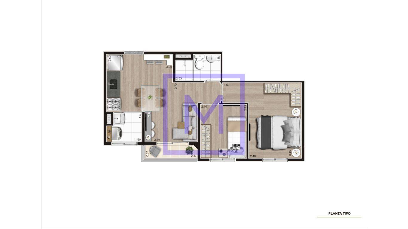 Apartamento, 2 quartos - Foto 27