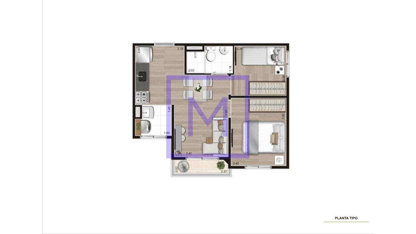Apartamento, 2 quartos - Foto 31