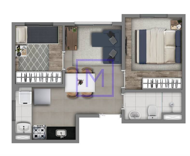 Apartamento, 2 quartos - Foto 28
