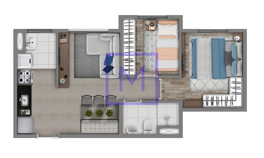 Apartamento, 2 quartos - Foto 29