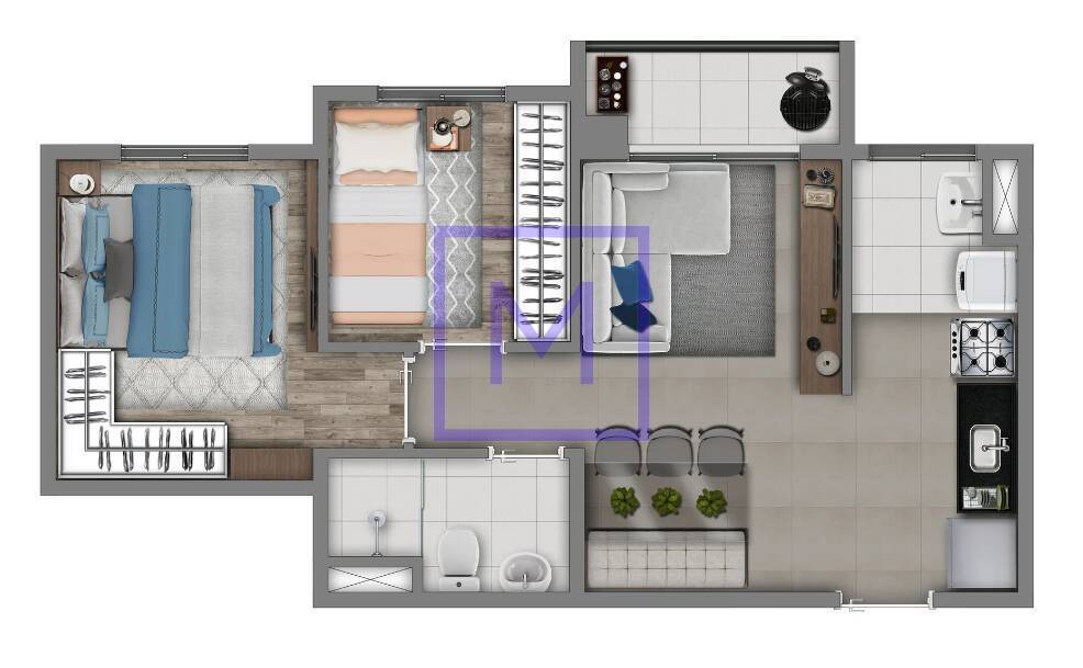 Apartamento, 2 quartos - Foto 30