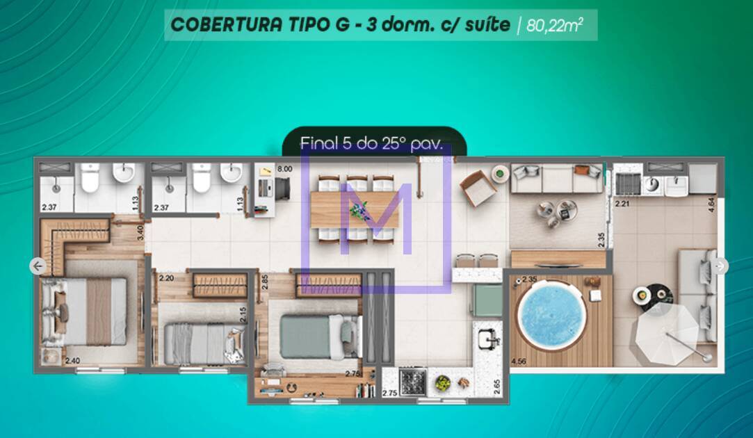 Apartamento, 2 quartos - Foto 6