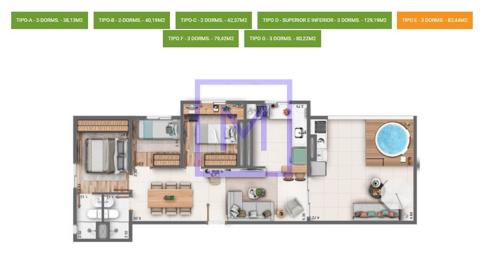 Apartamento, 2 quartos - Foto 15