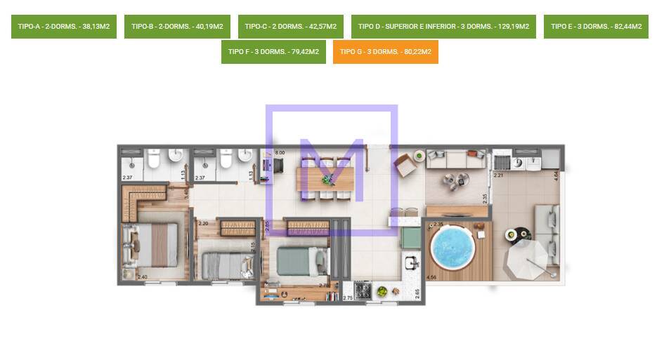 Apartamento, 2 quartos - Foto 17