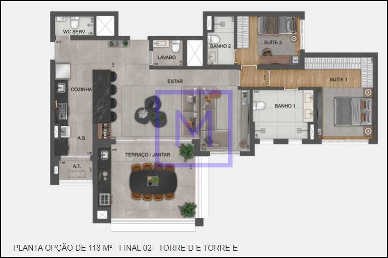 Apartamento, 2 quartos, 94 m² - Foto 30