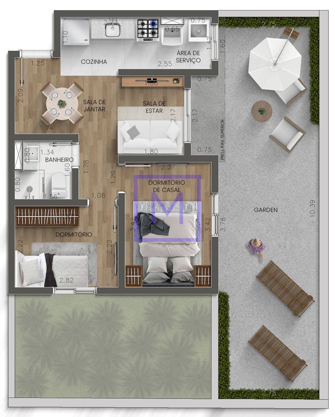 Apartamento, 2 quartos, 41 m² - Foto 31