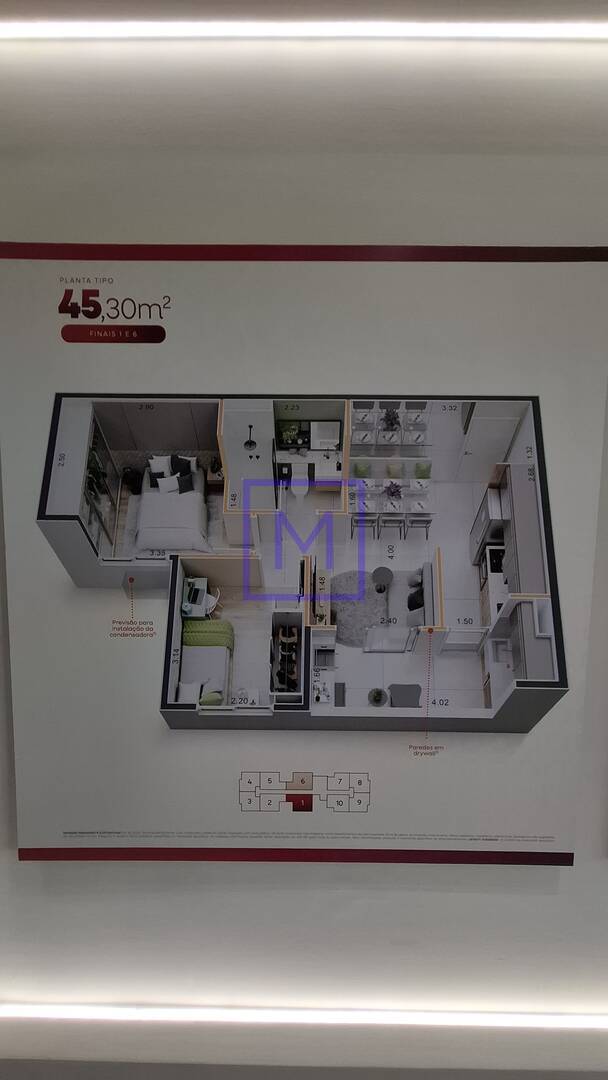 Apartamento, 2 quartos, 41 m² - Foto 19