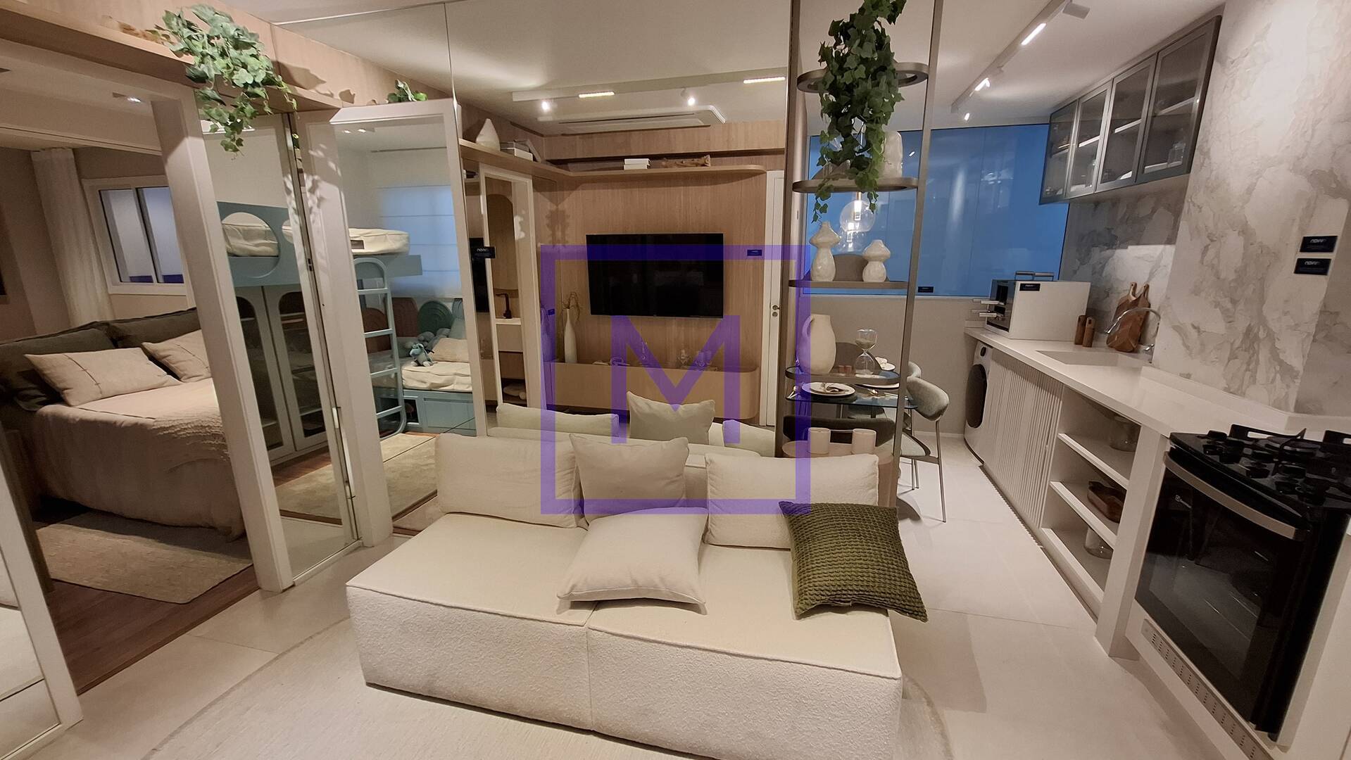 Apartamento, 2 quartos, 25 m² - Foto 1