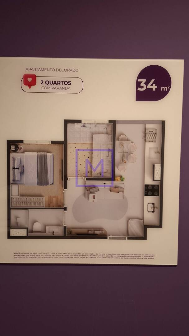 Apartamento, 2 quartos, 25 m² - Foto 12