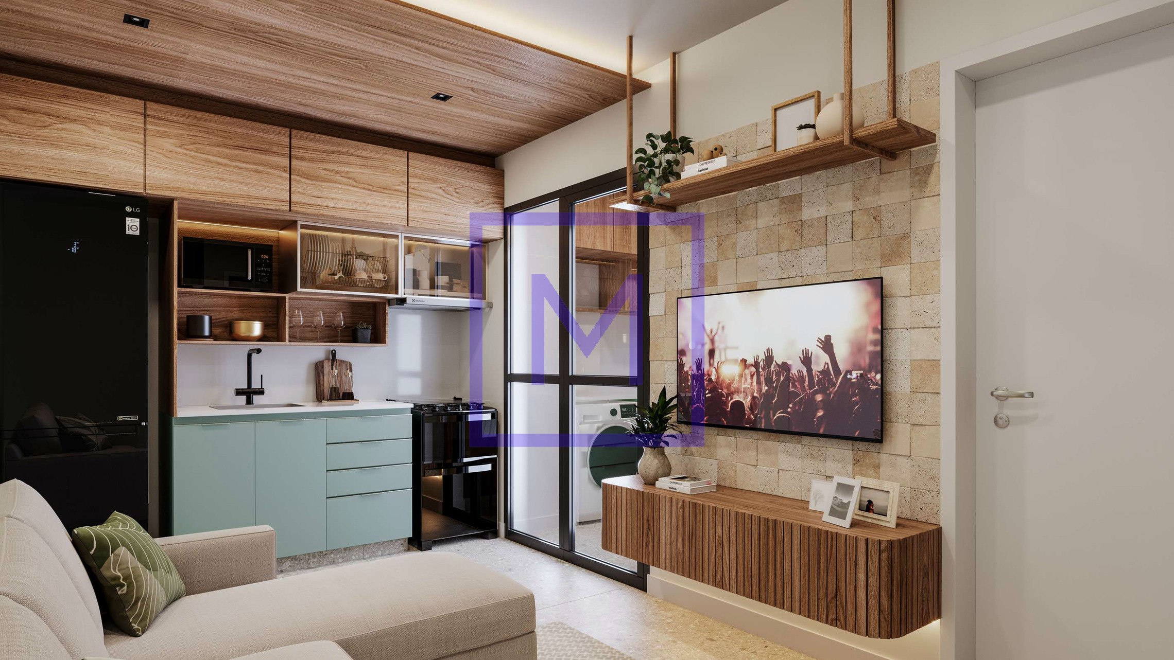 Apartamento, 2 quartos, 36 m² - Foto 3